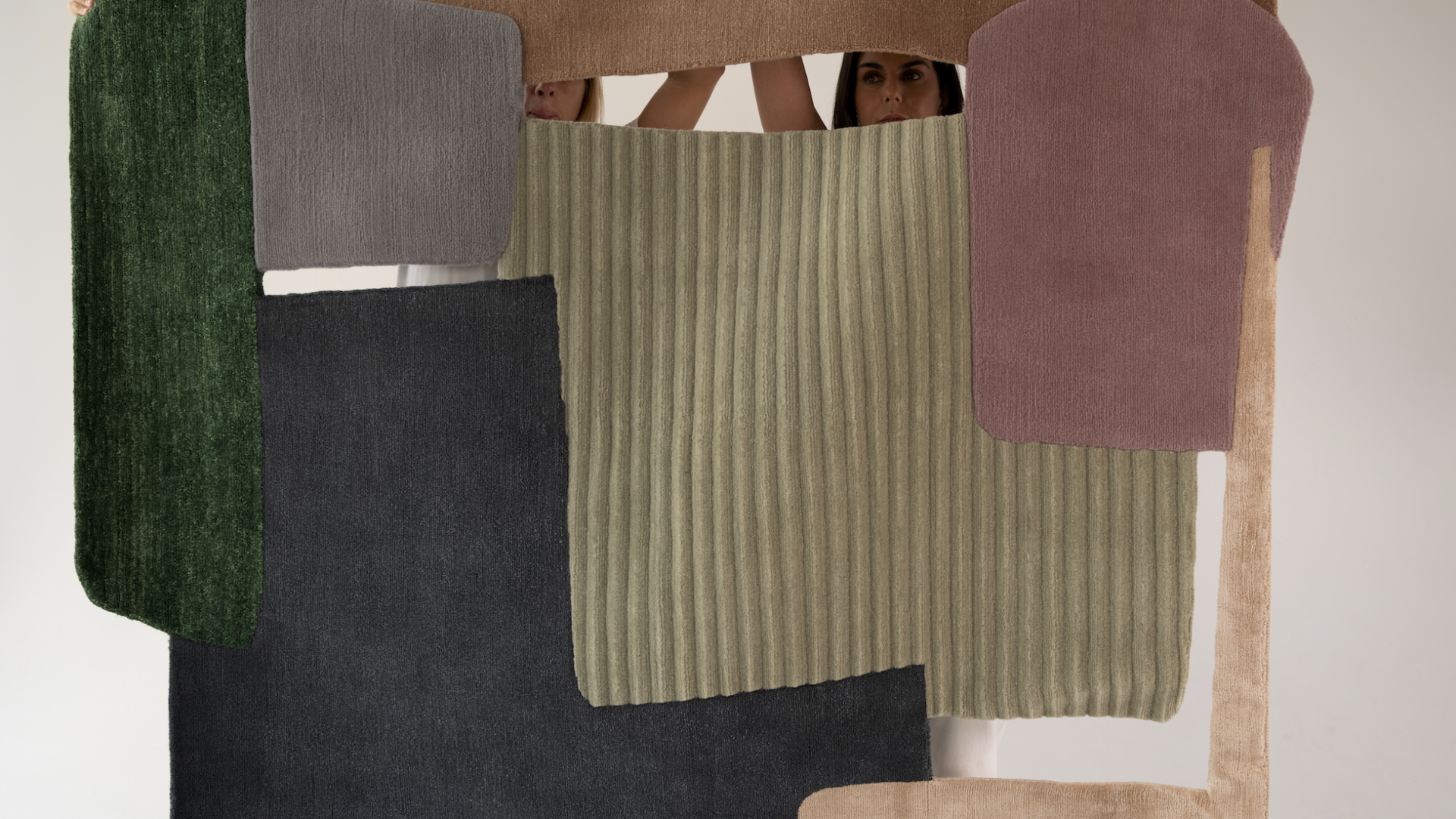 ART+LOOM hand-crafted textile rug